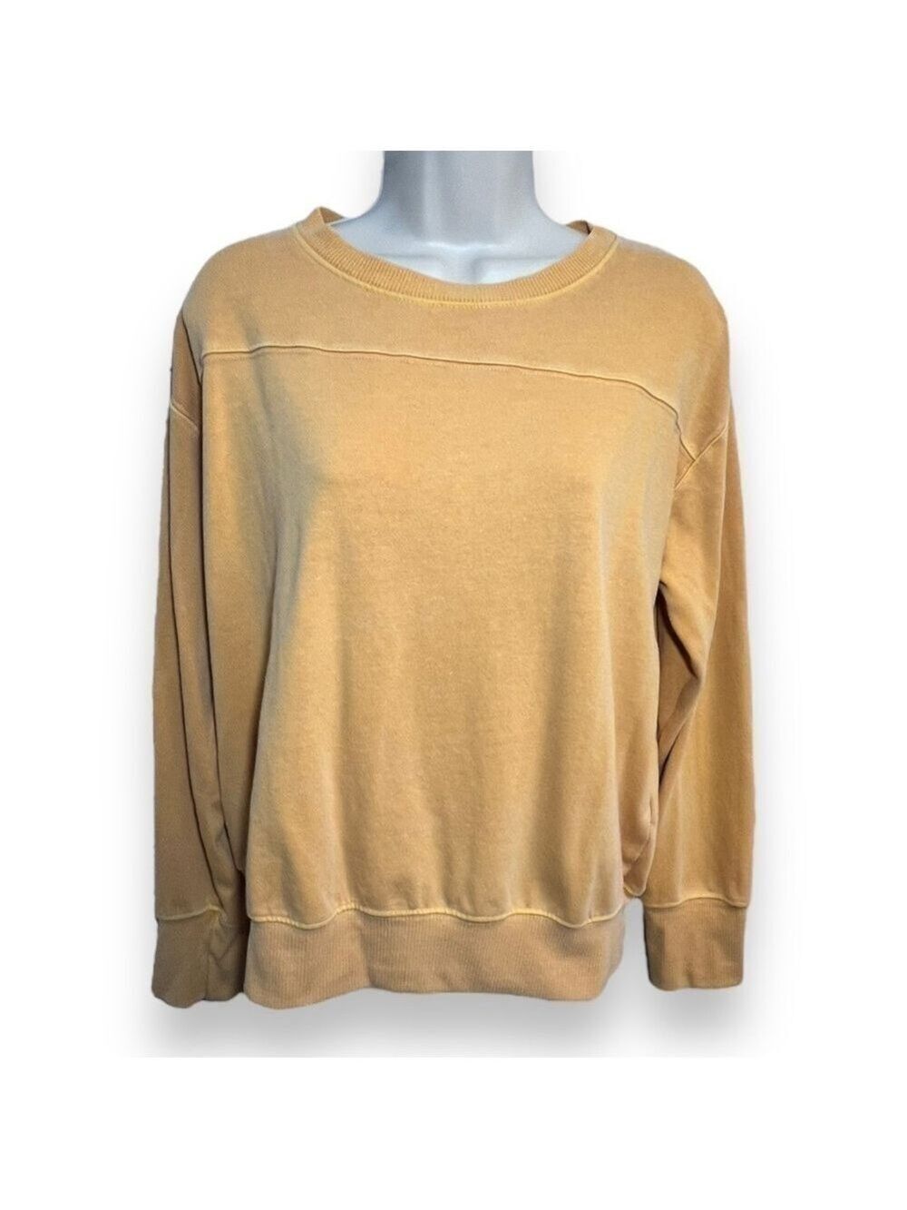 Sundry Women’s Crewneck Sweatshirt Gold Size 1 (Small)